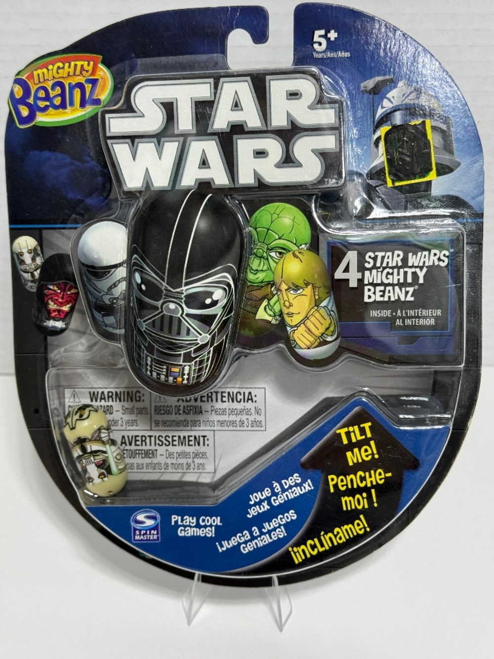 Mighty Beanz Star Wars Series 1 *4-pack* New In Package ~ #25 General Grievous